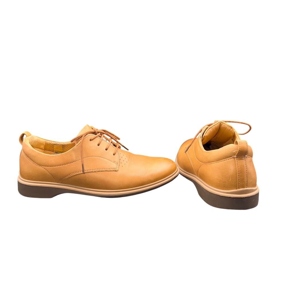 Amberjack The Original Dress Shoes Men’s 7.5 Tan Leather Oxford Portugal